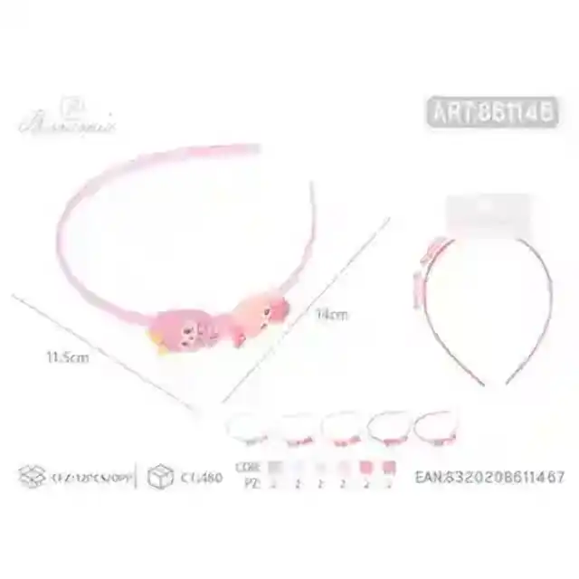 Cerchietto capelli – articolo 861146