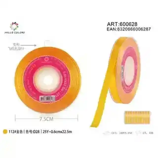Nastro raso 0.6 cm – articolo 600628