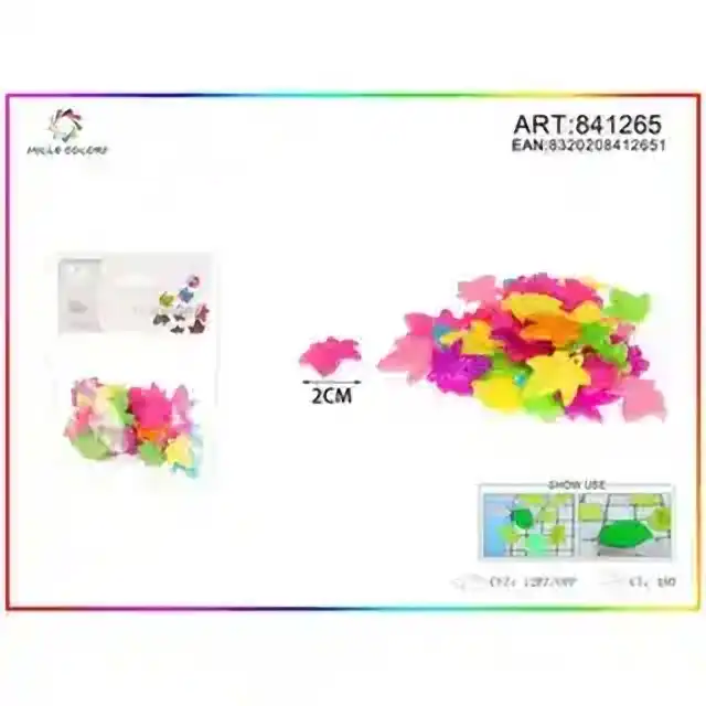Pendete decorativo 2.0 cm ±40 pz – colori assortiti – articolo 841265