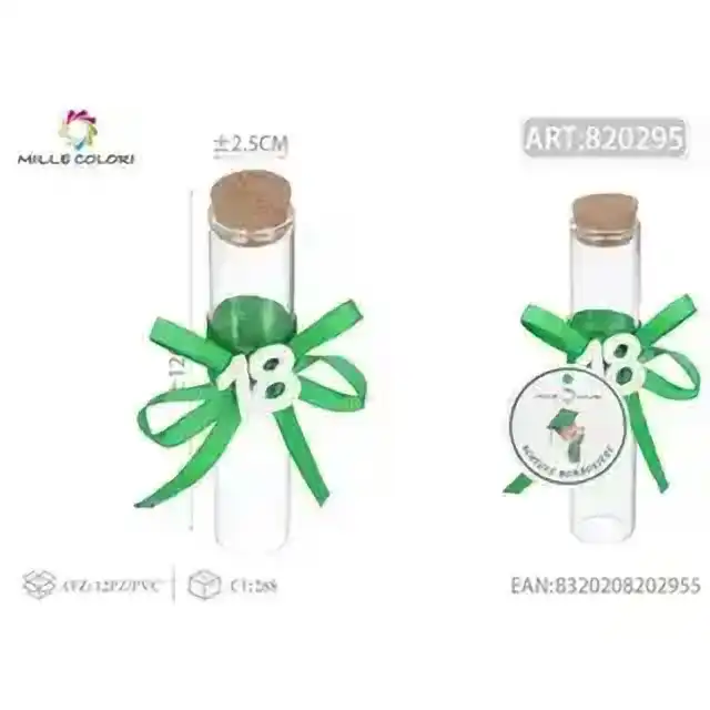 Bomb.portaconfetti 18anni – verde, 2.5 × 12 cm – articolo 820295