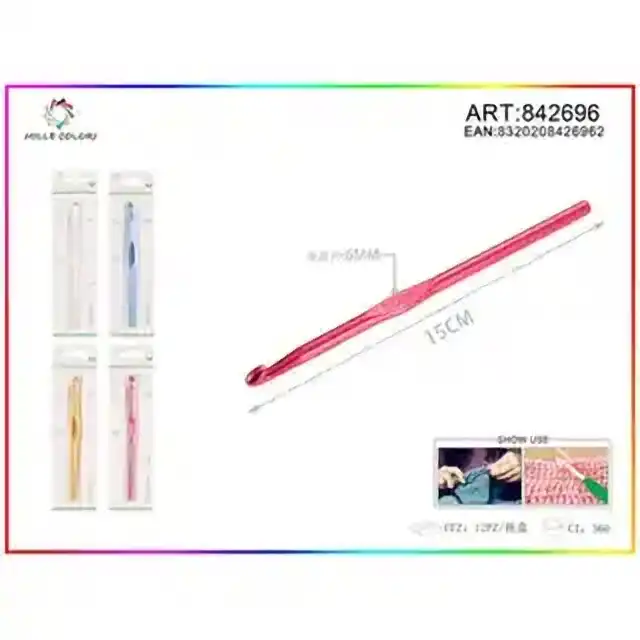 Uncinetto 15 cm 6 mm – articolo 842696
