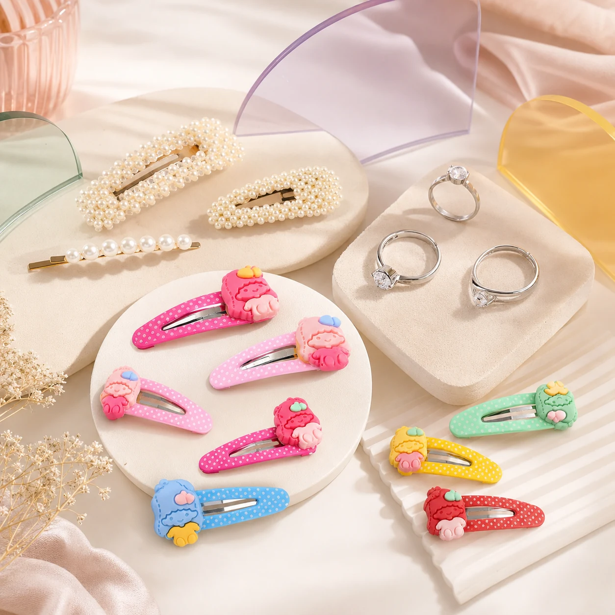 Accessori per capelli, bijoux e moda