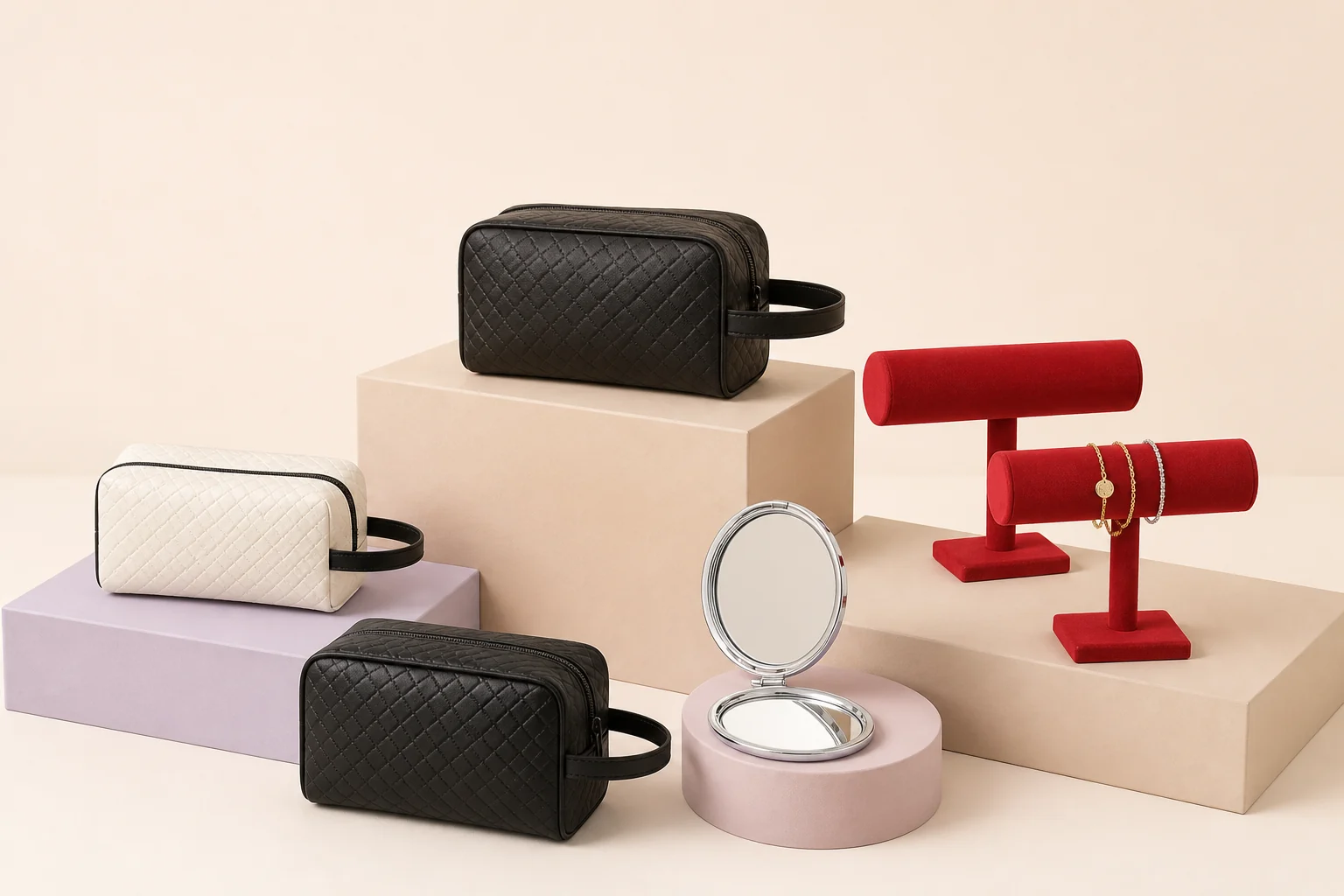Composizione della categoria Beauty case e portagioie